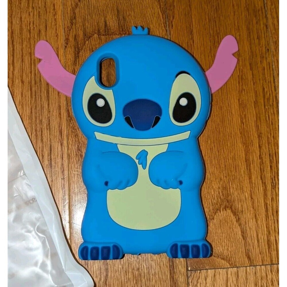 Jelly Soft Case for iPhone XR Lilo‎ & Stitch Cute 3D Cartoon Fit iPhone XR 6.1"